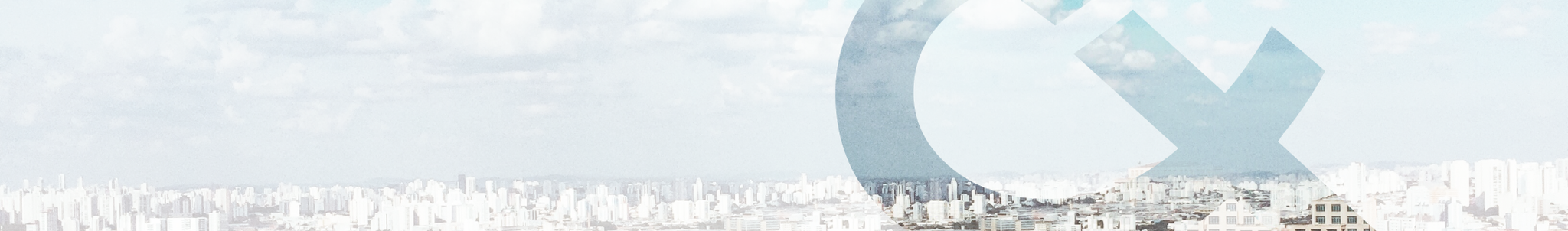Visão panorâmica de uma cidade